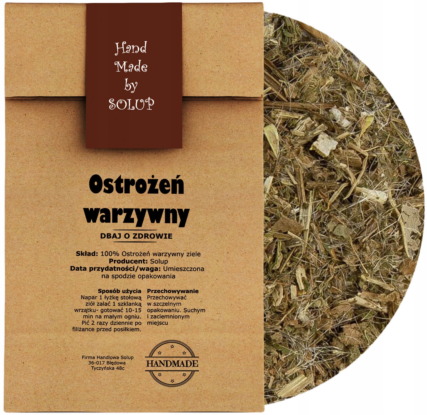 

Czarcie żebro ostrożeń warzywny Zioło- 50g -Ziele