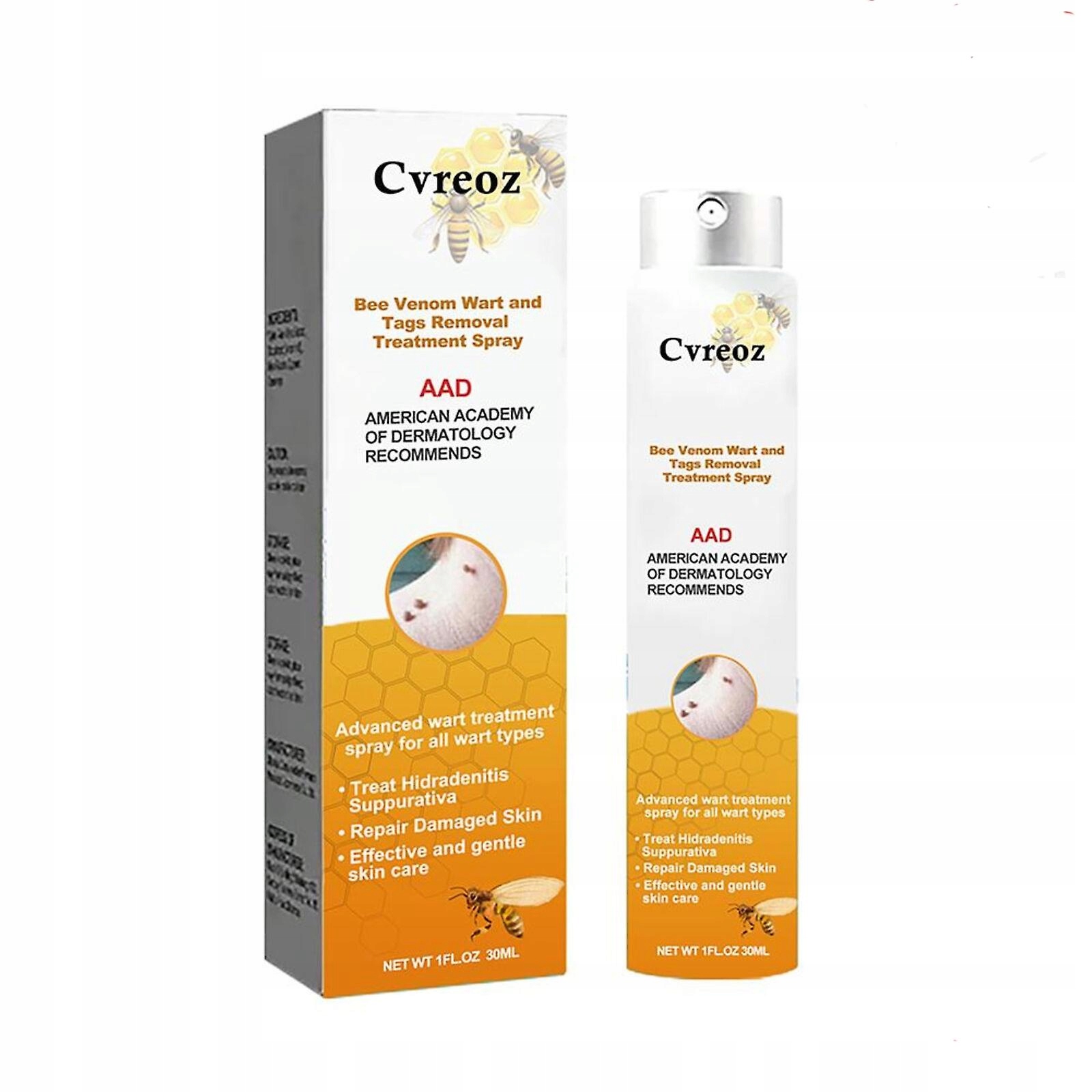 Spray do usuwania brodawek i znaczników z jadem p