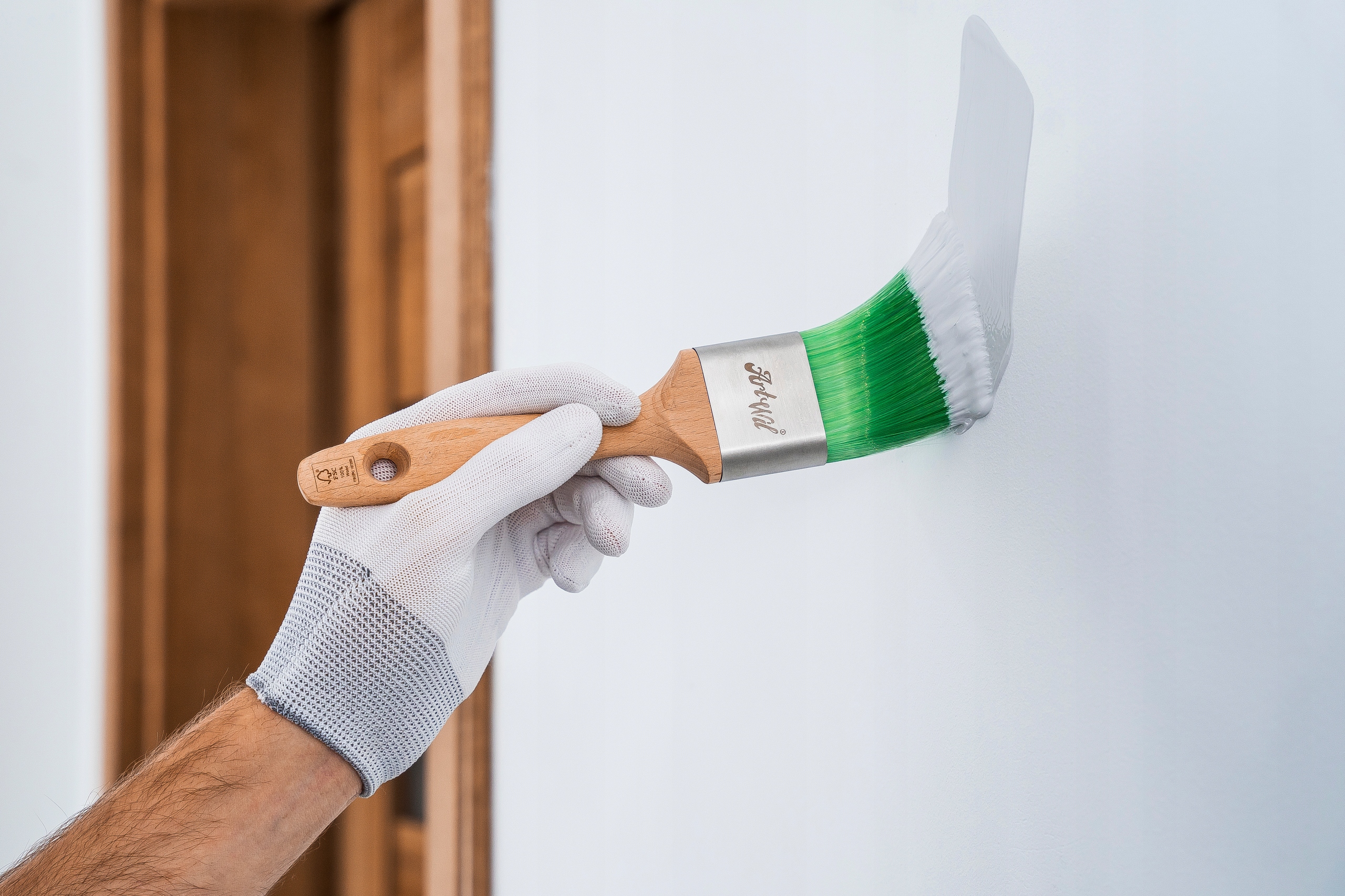 PROFESJONALNY PĘDZEL MALARSKI PŁASKI ARTWIL 50mm Rodzaj pędzel