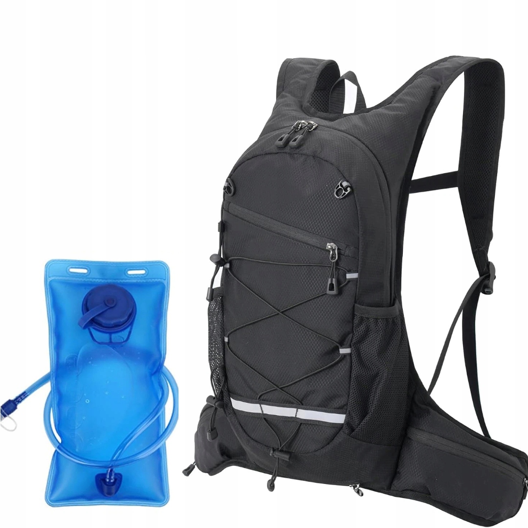 PLECAK Z BUKŁAKIEM 2000ML IDEALNY DO BIEGANIA I WYCIECZEK ROWEROWYCH