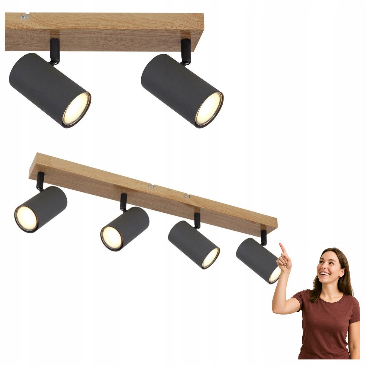 Bodová lampa reflektor Robby 57911-4G Globo