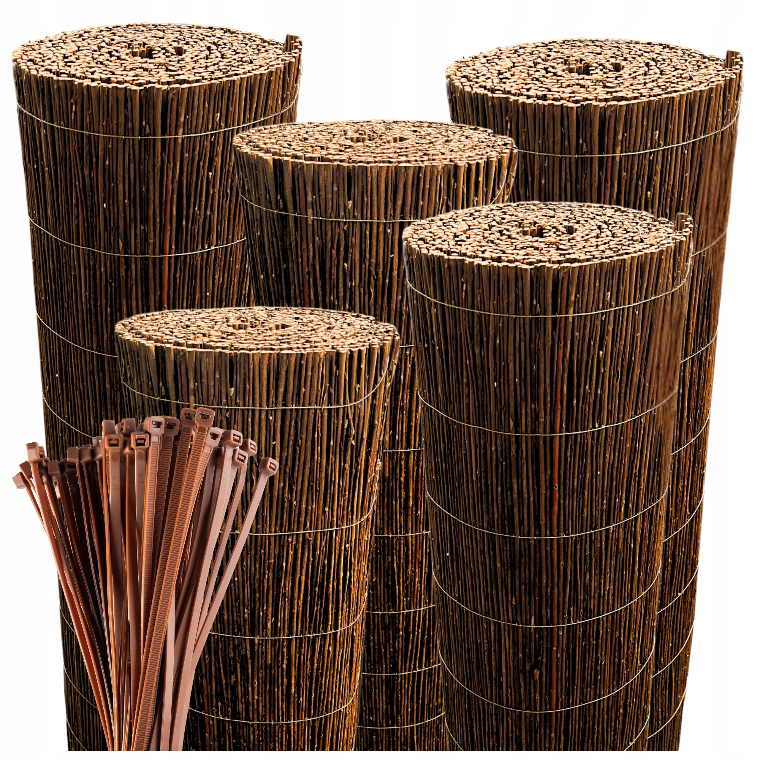 Proutěná Podložka 150 x 500 cm Polský Přírodní Produkt Eko Balkonová Krytka