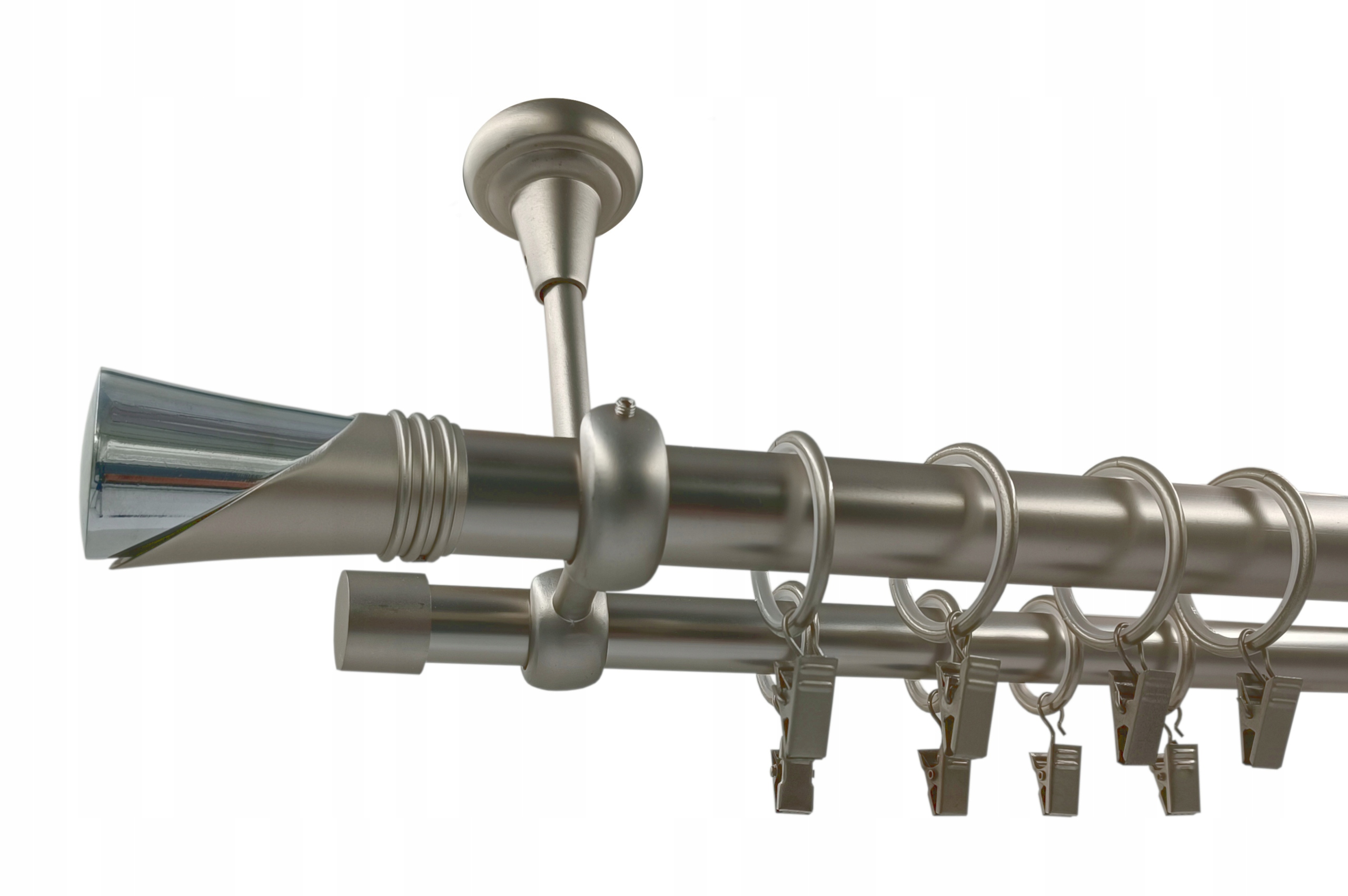 Garnýž 25+19 mm Satén 280 Vega