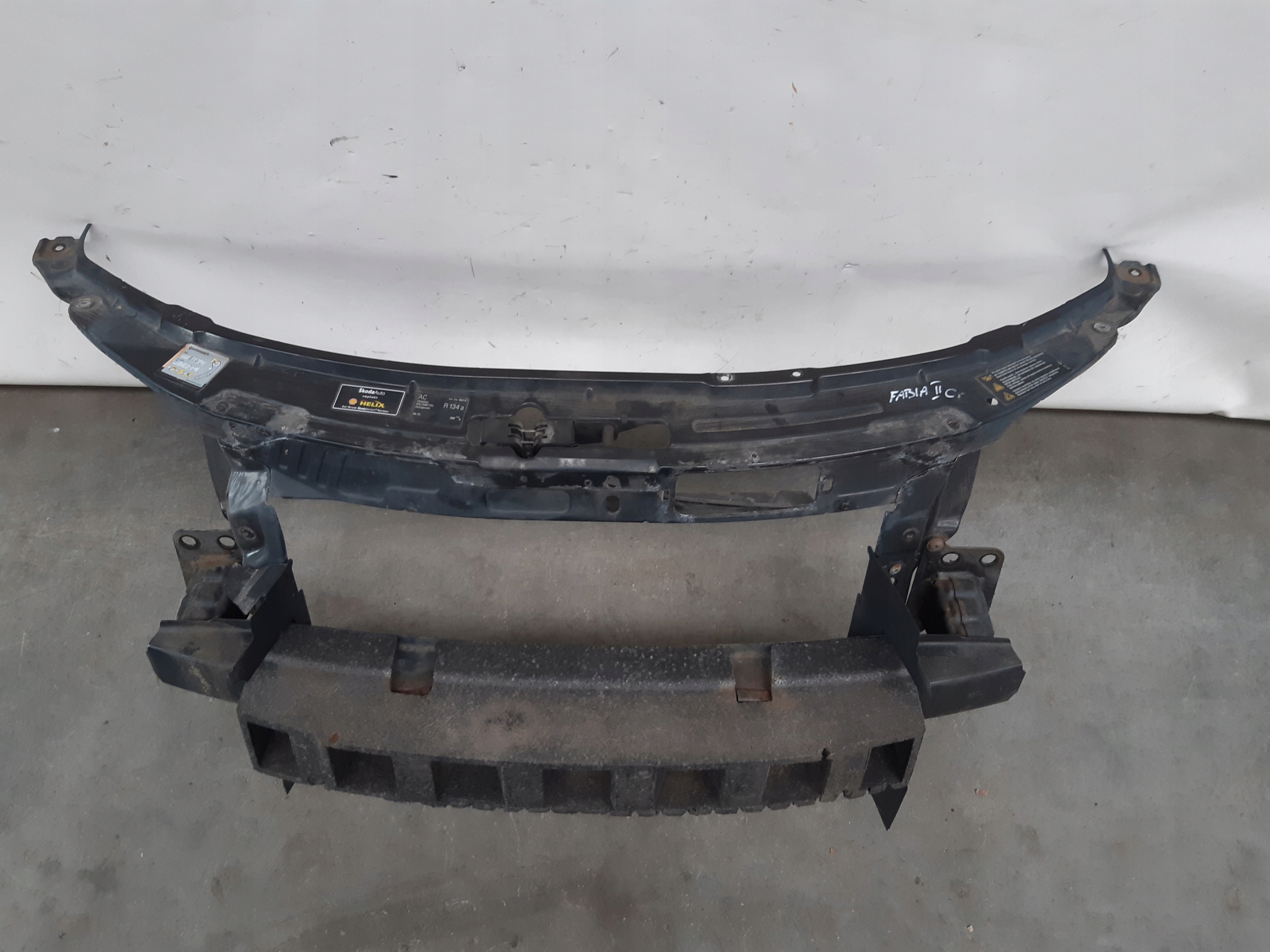 support panel for radiators pillar iron Skoda Fabia II Kombi