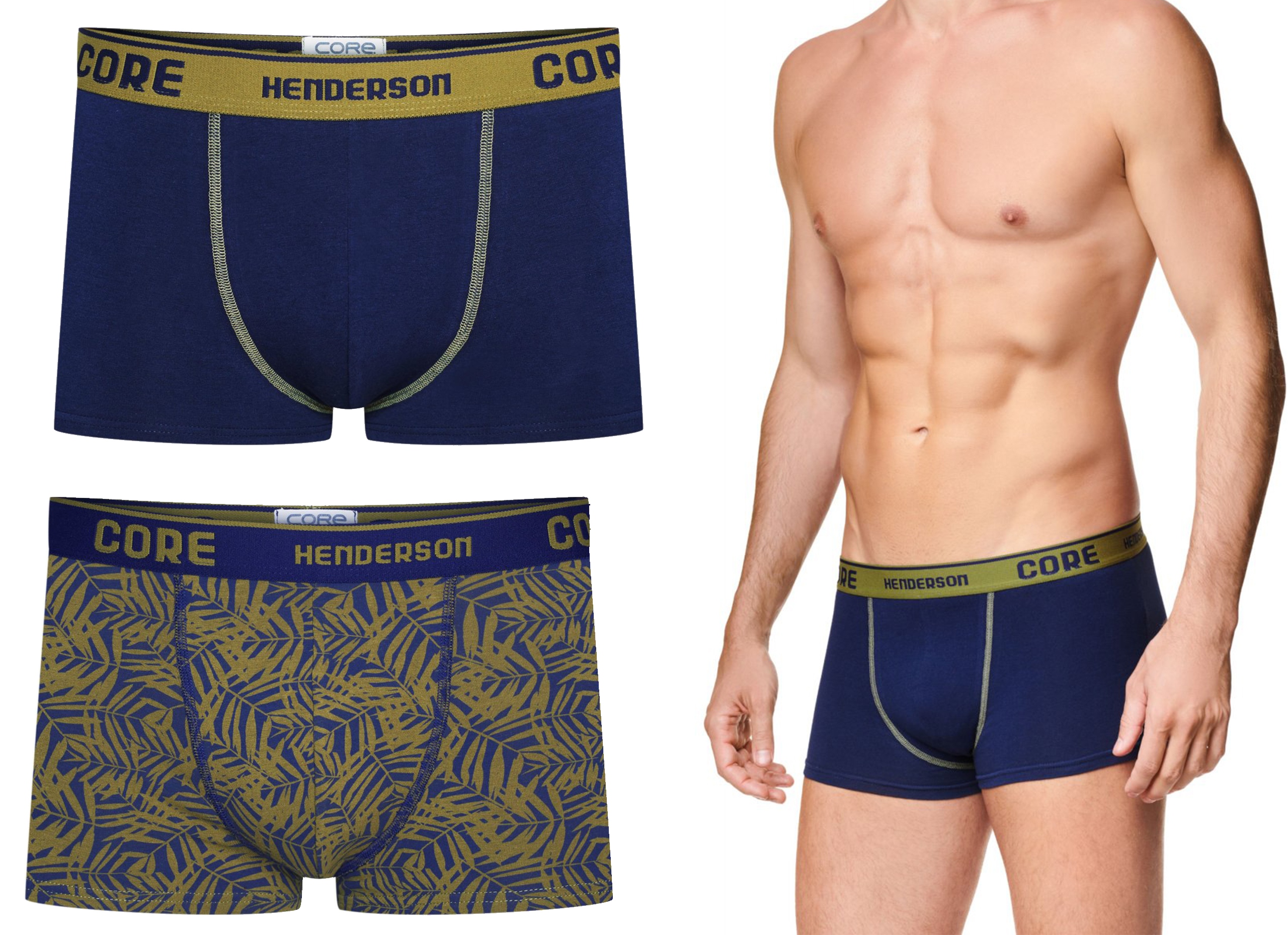 

Bokserki Henderson Core 39325-MLC Ant 2-pak XXL