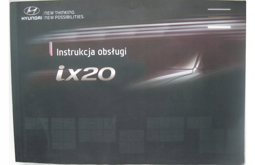 Hyundai ix20 2010-2015 польское руководство по эксплуатации