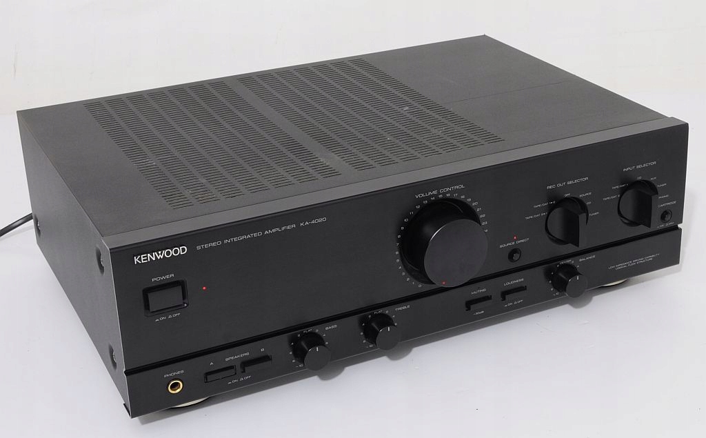 KENWOOD KA-4020 SOLIDNY WZMACNIACZ STEREO ! Liczba kanałów 2