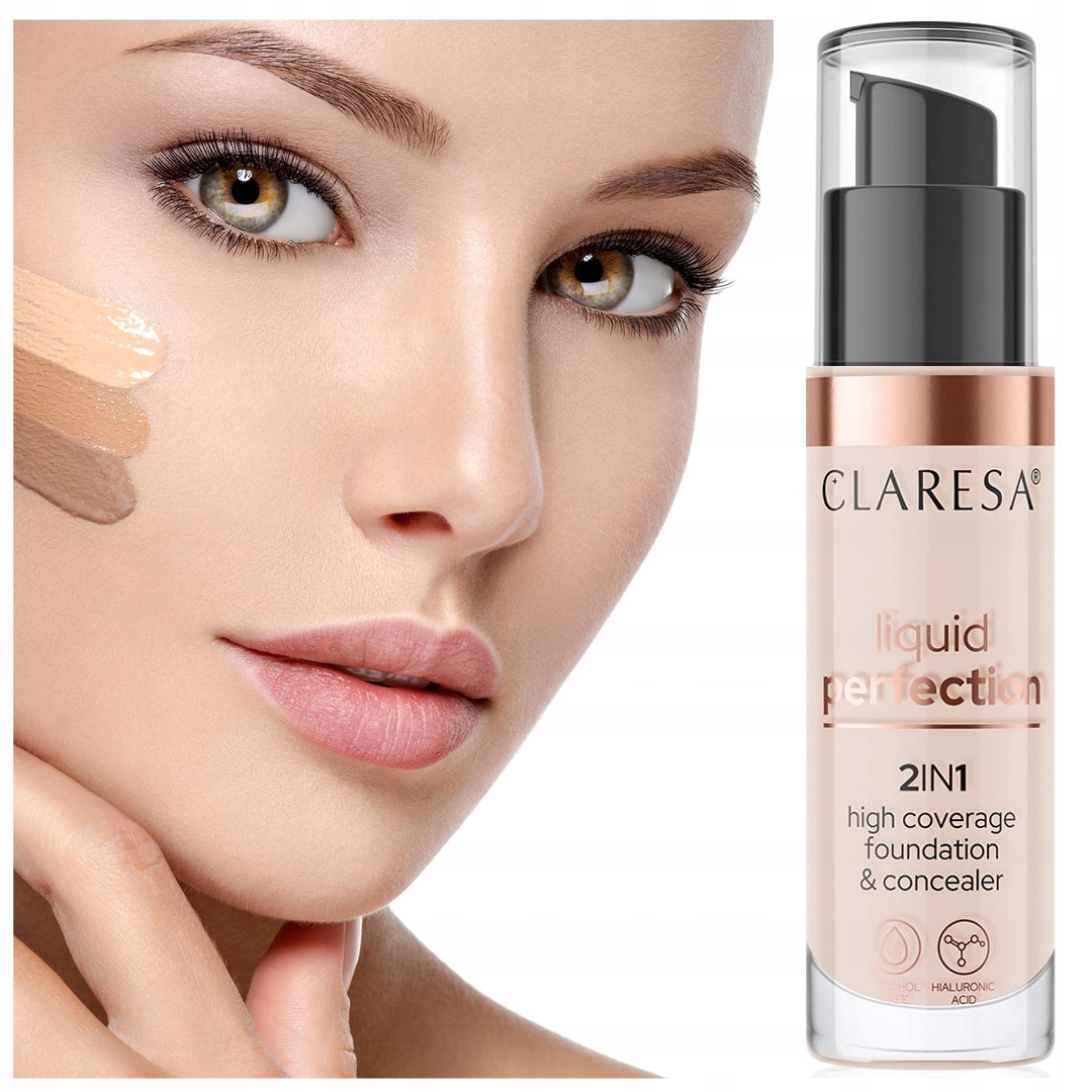 

Claresa Liquid Perfection Korektor Podkład 2w1 103