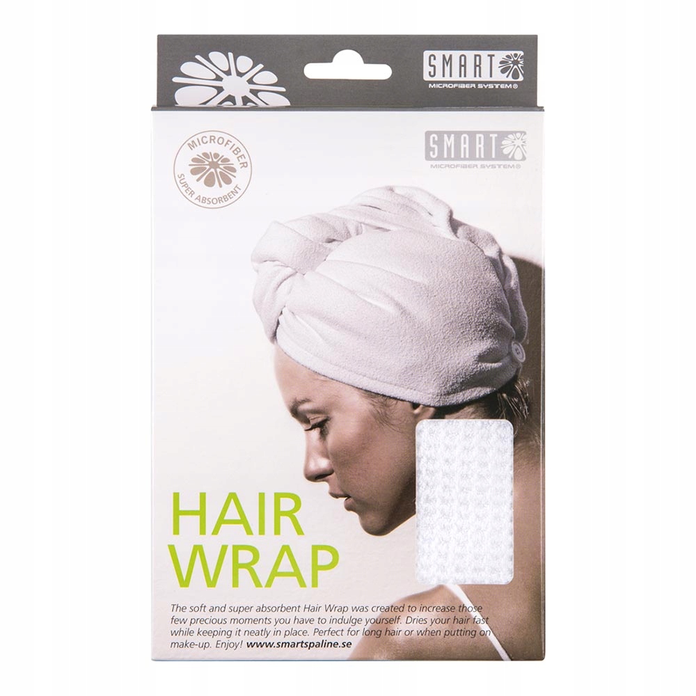 

Smart Ręcznik, Turban Na Głowę biały
