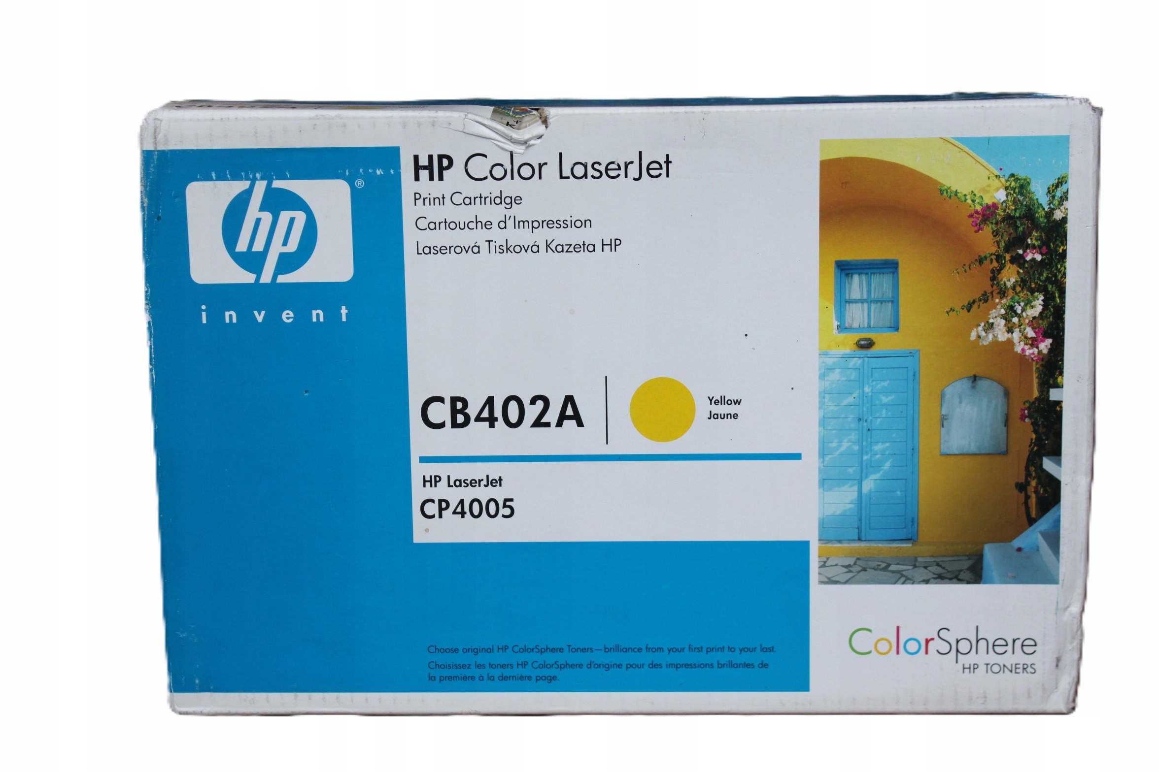 Hp CB402A toner žlutý originál