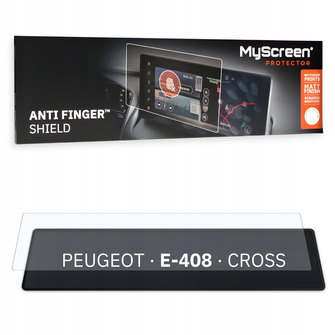 Ochranná Fólie pro Peugeot e-408 Gt Exclusive Cross 2023 Ovládací Panel