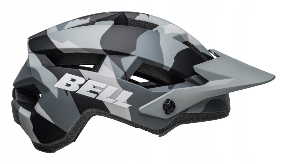 Kask mtb Bell Spark 2 matte gray camo M/L 53-60cm