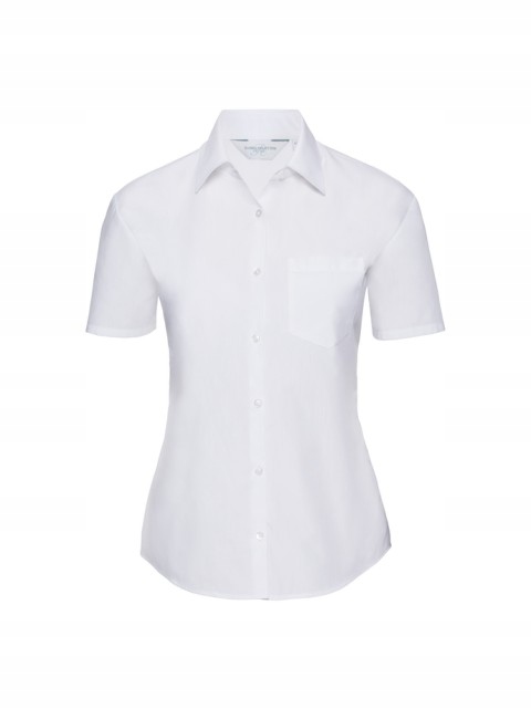 Dámská košile s krátkým rukávem Collection Russell Bílá Xs