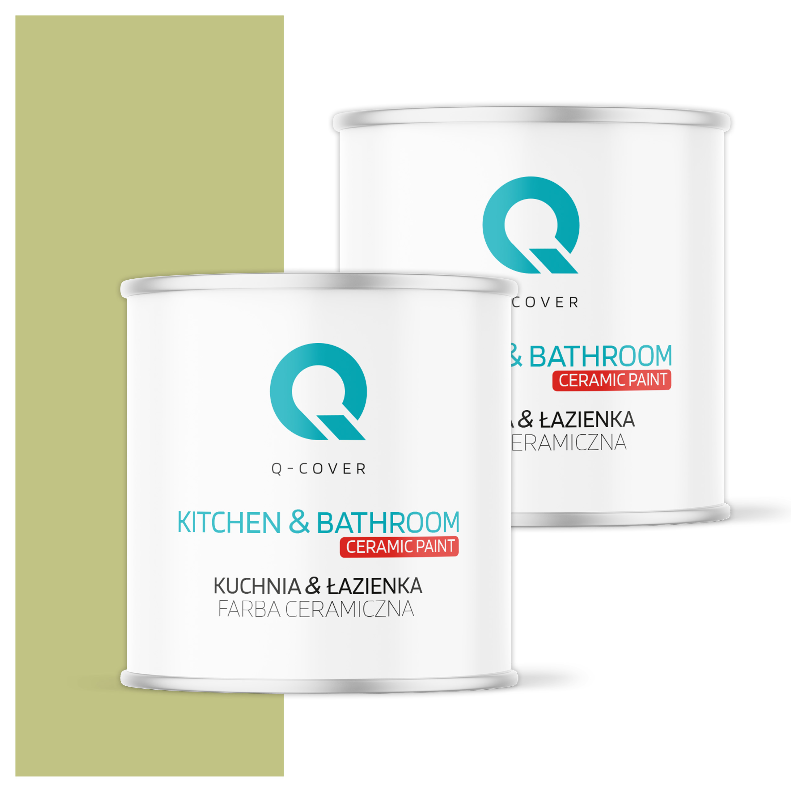 Farba do kuchyne a kúpeľne Umývateľná 2L Hlboká matná farba Hrášok H2451