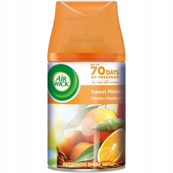 

Air Wick odświeżacz zapas Słodka Mandarynka 250ml