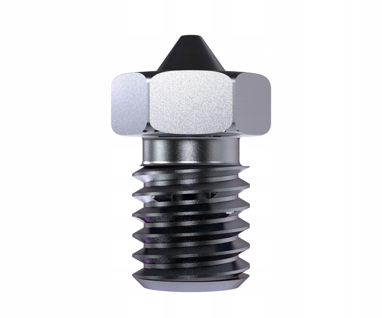 Tryska E3D X Series 1.75 mm 0.4 mm – Ocel kalená s povrchovou úpravou WS2