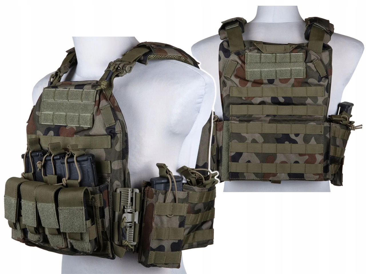 Kamizelka taktyczna Plate Ładownice Ar M4 WZ93 Wz Pantera