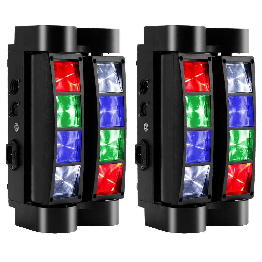 Oświetlenie Sceniczne Spider Moving Head RGBW DMX512, Stroboskop