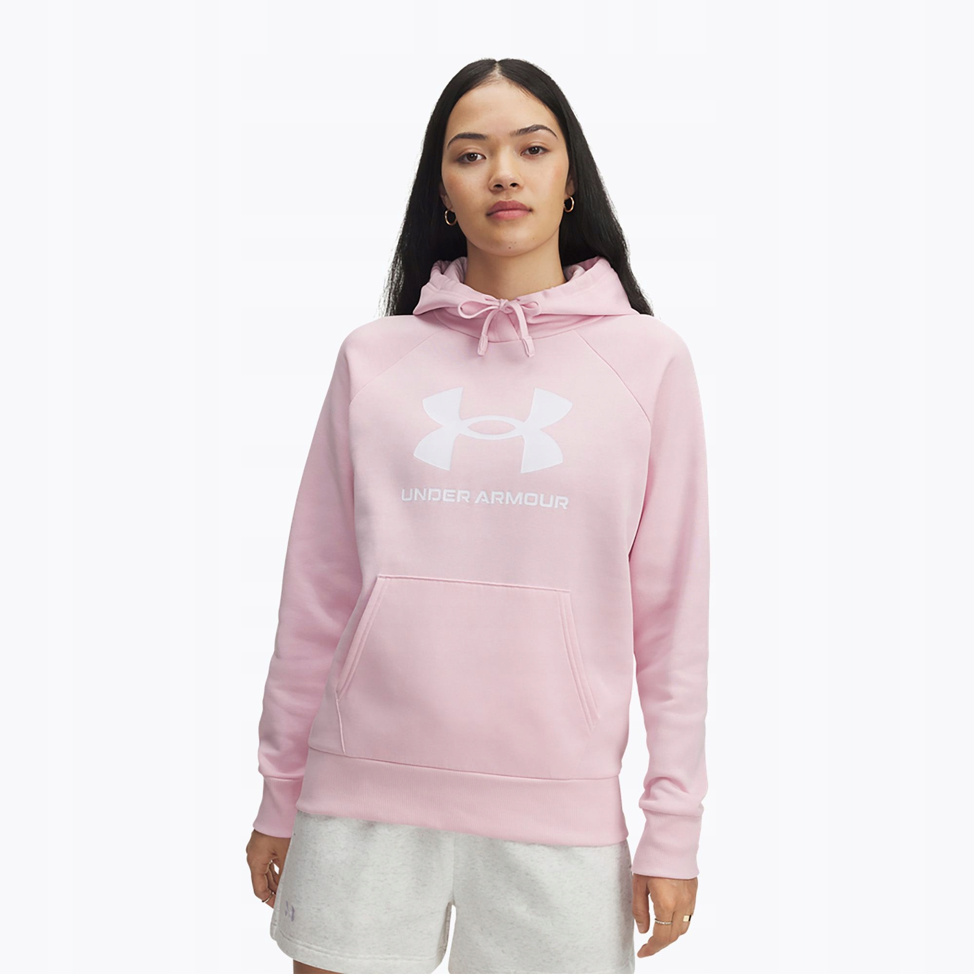 Mikina Dámská S Kapucí Sportovní Under Armour Rival Fleece Big Logo Hdy S