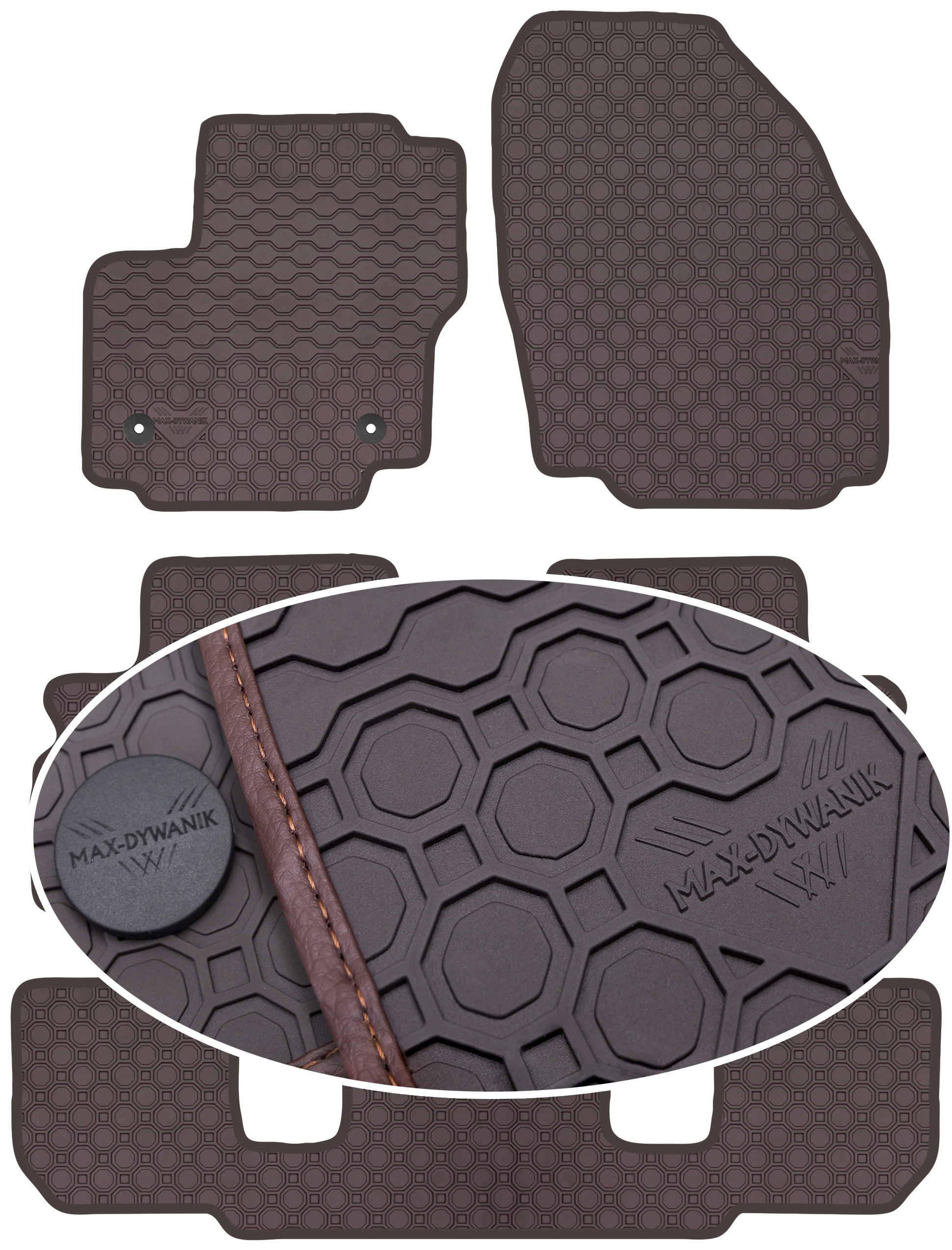 Ford S Max I 5os 2010-2015 Koberce Bronzové