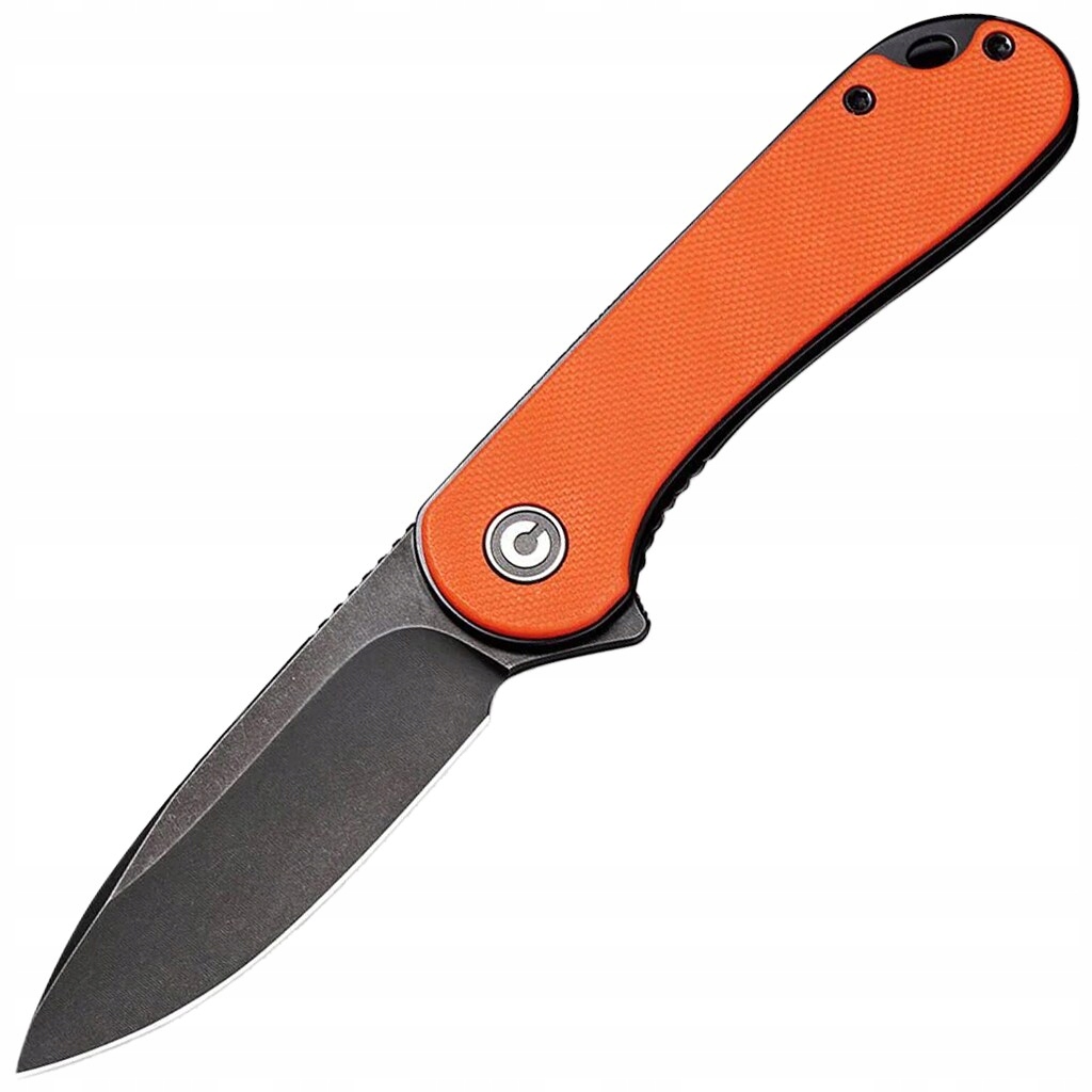 Nůž s klipem Edc Civivi D2 Elementum Flipper C907Y Orange G10