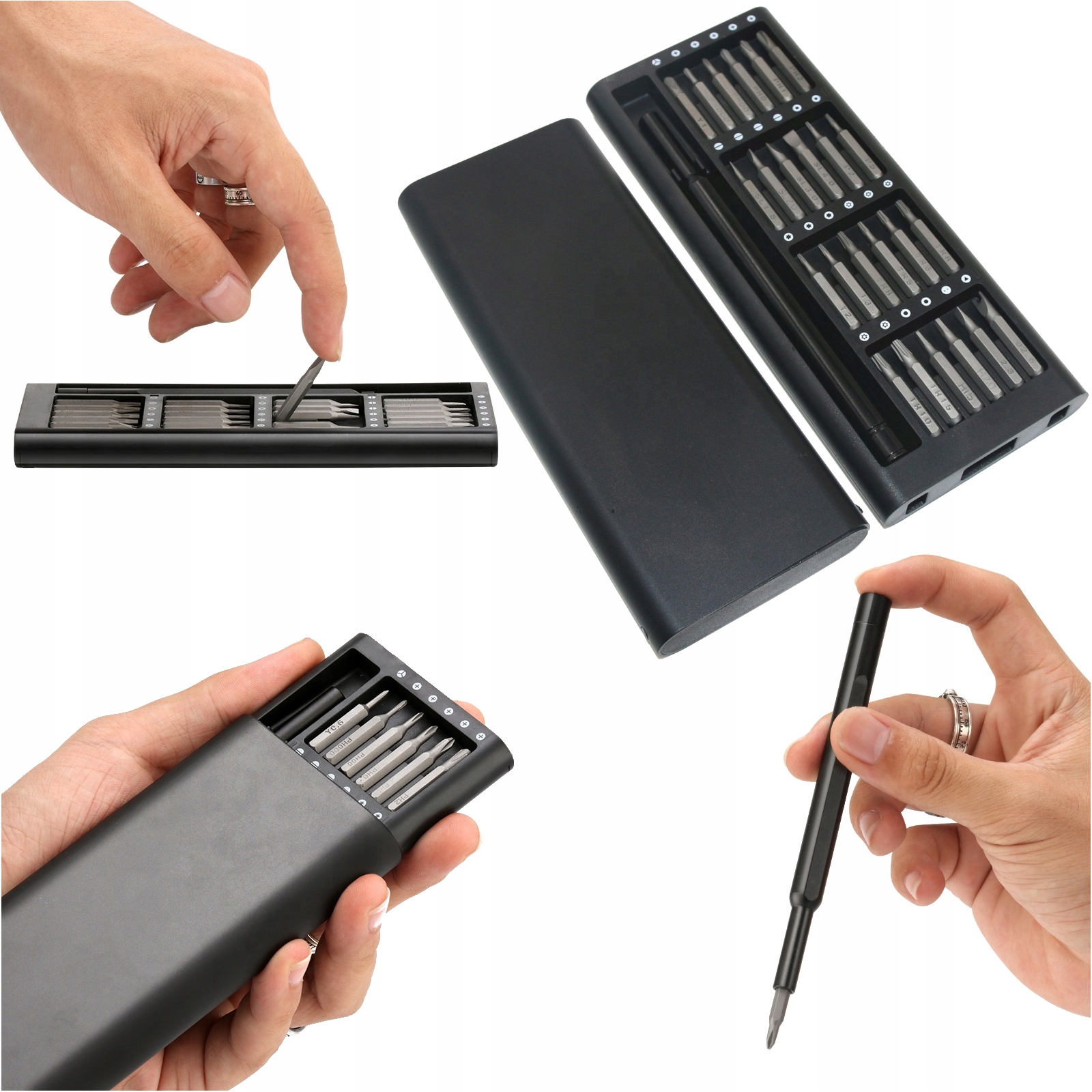 

Zestaw Precyzyjnych Śrubokrętów 26w1 Torx Wkrętaki