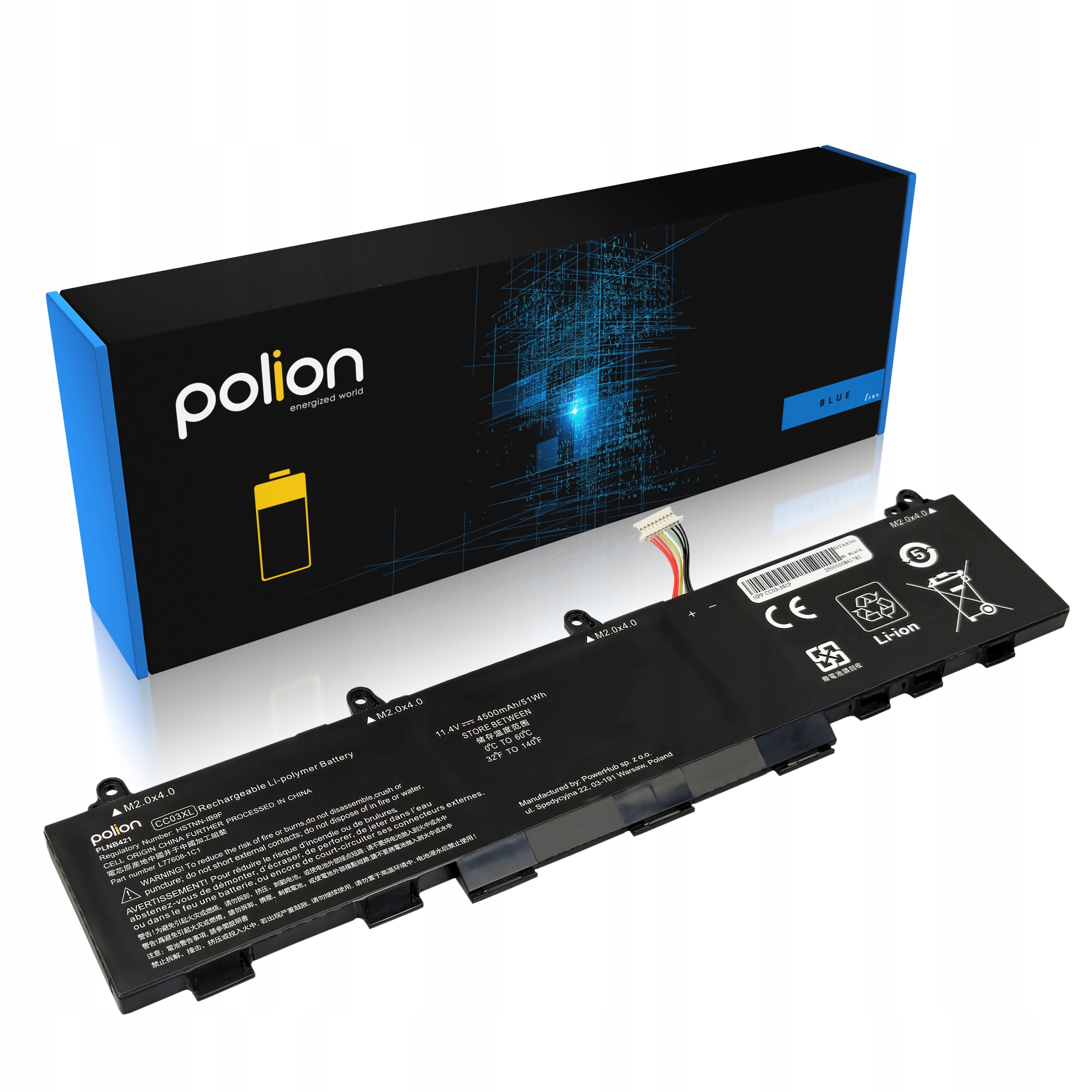 Baterie CC03XL pro Hp Elitebook 850 855 G7 G8 ZBook Firefly 15 G7 G8