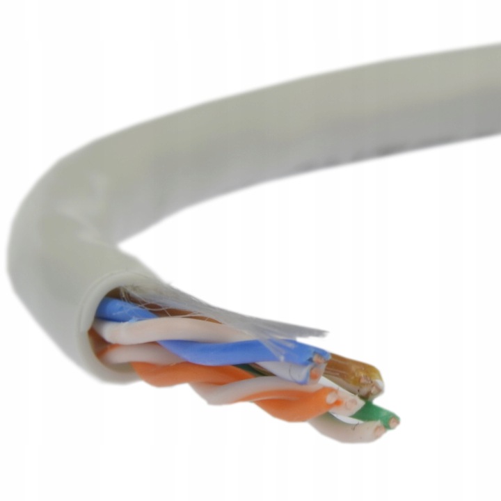 Wewnętrzna skrętka Alantec Utp kat.5e 100% Cu 100m