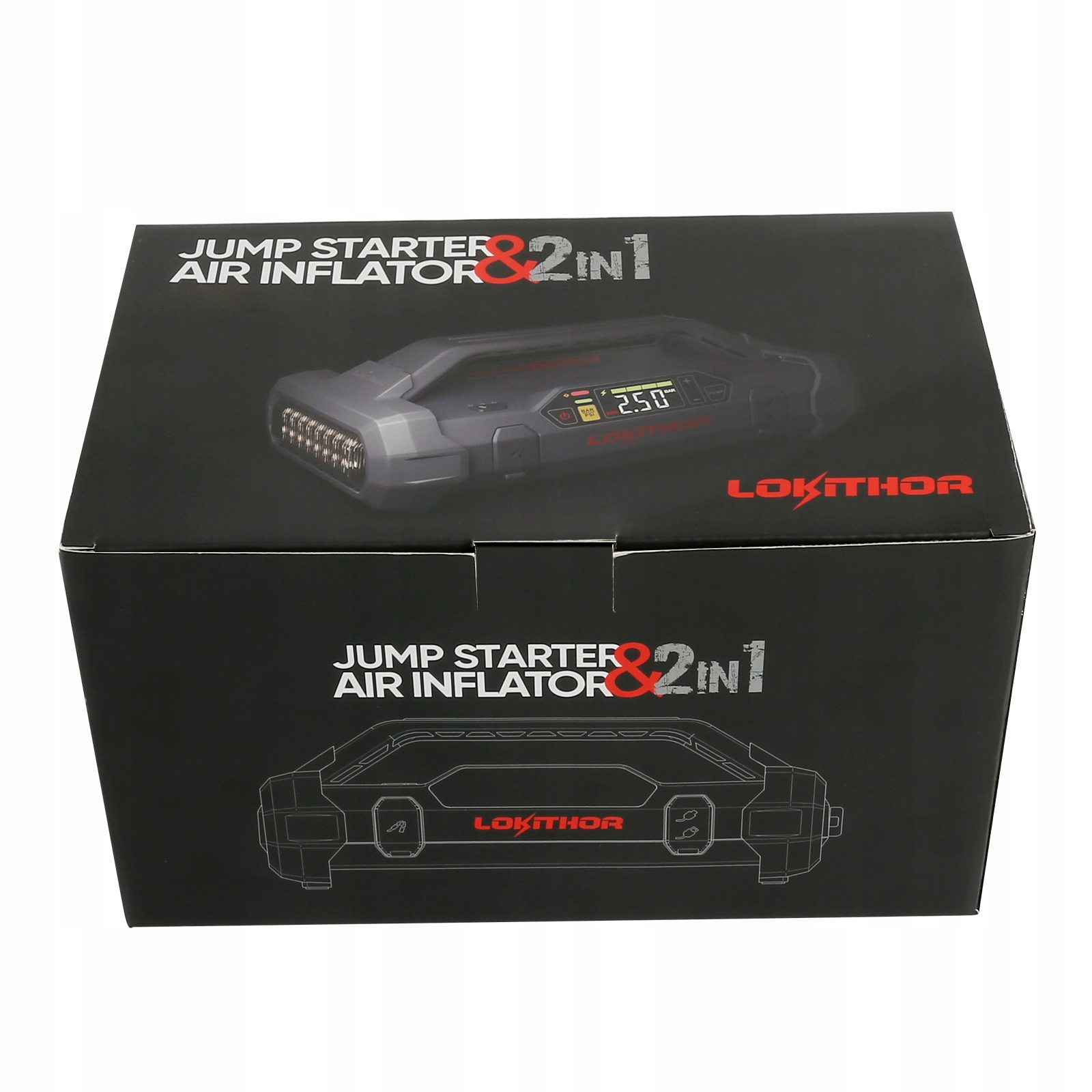 LOKITHOR BOOSTER HD Jump STARTER 12V 2000A JA301
