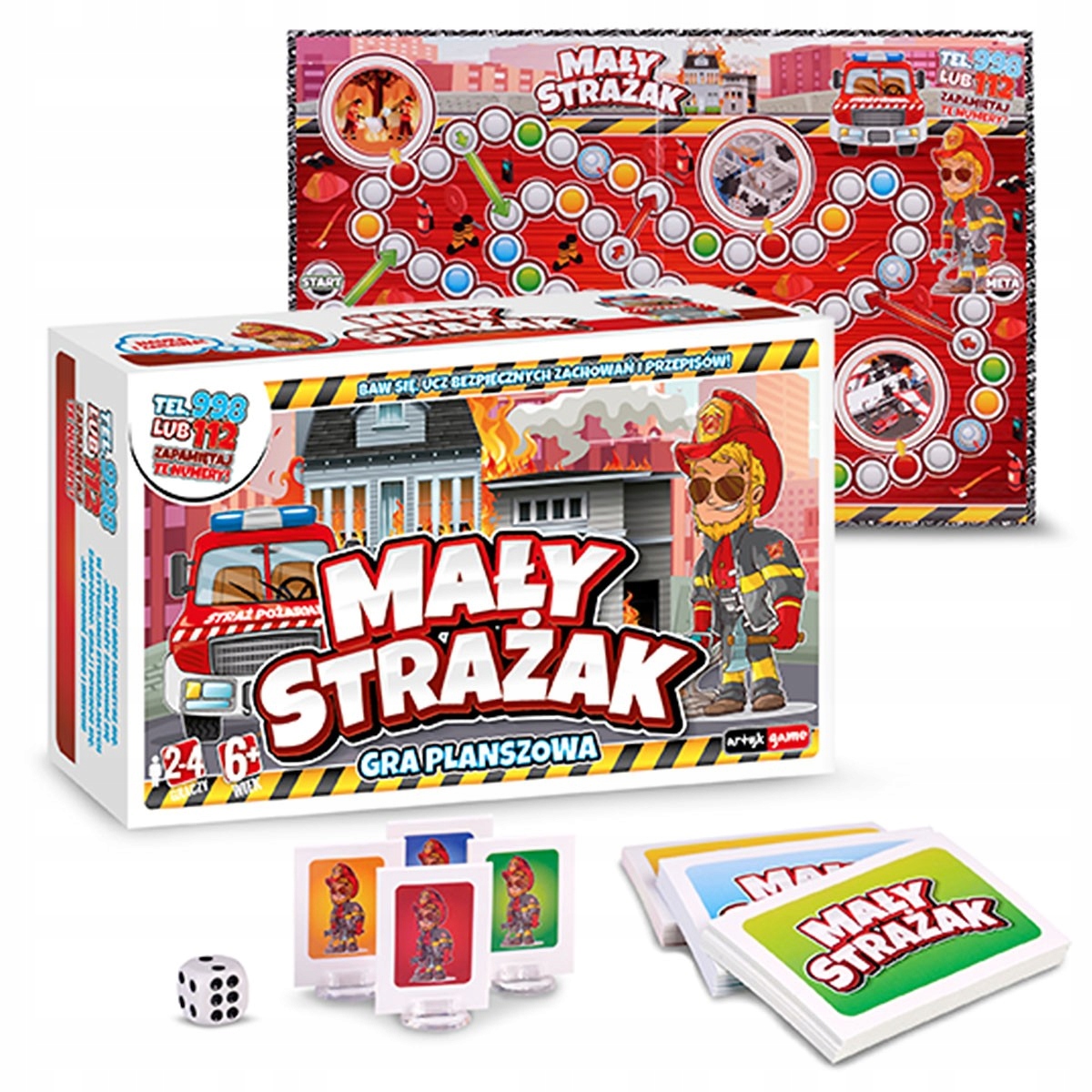 135330 GRA PLANSZOWA MAŁY STRAŻAK ARTYK
