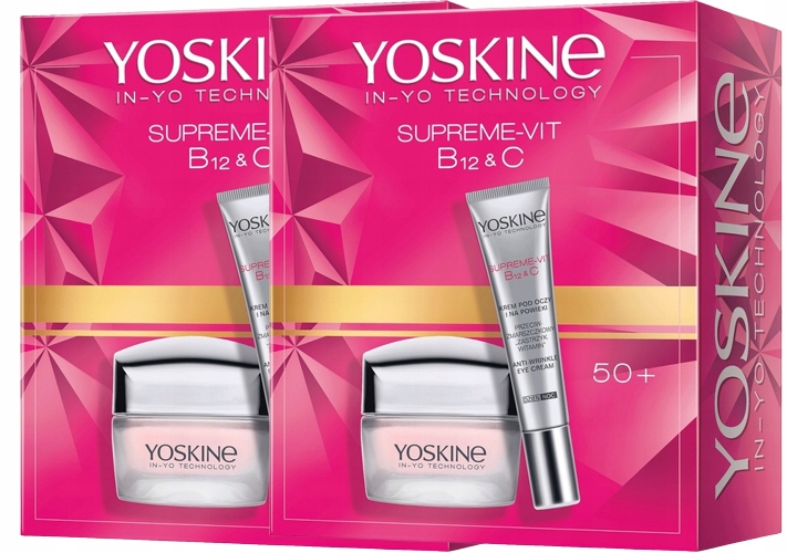 2 kusy Yoskine Sada Supreme-Vit 50+ Dax Proti vráskám Vitamíny