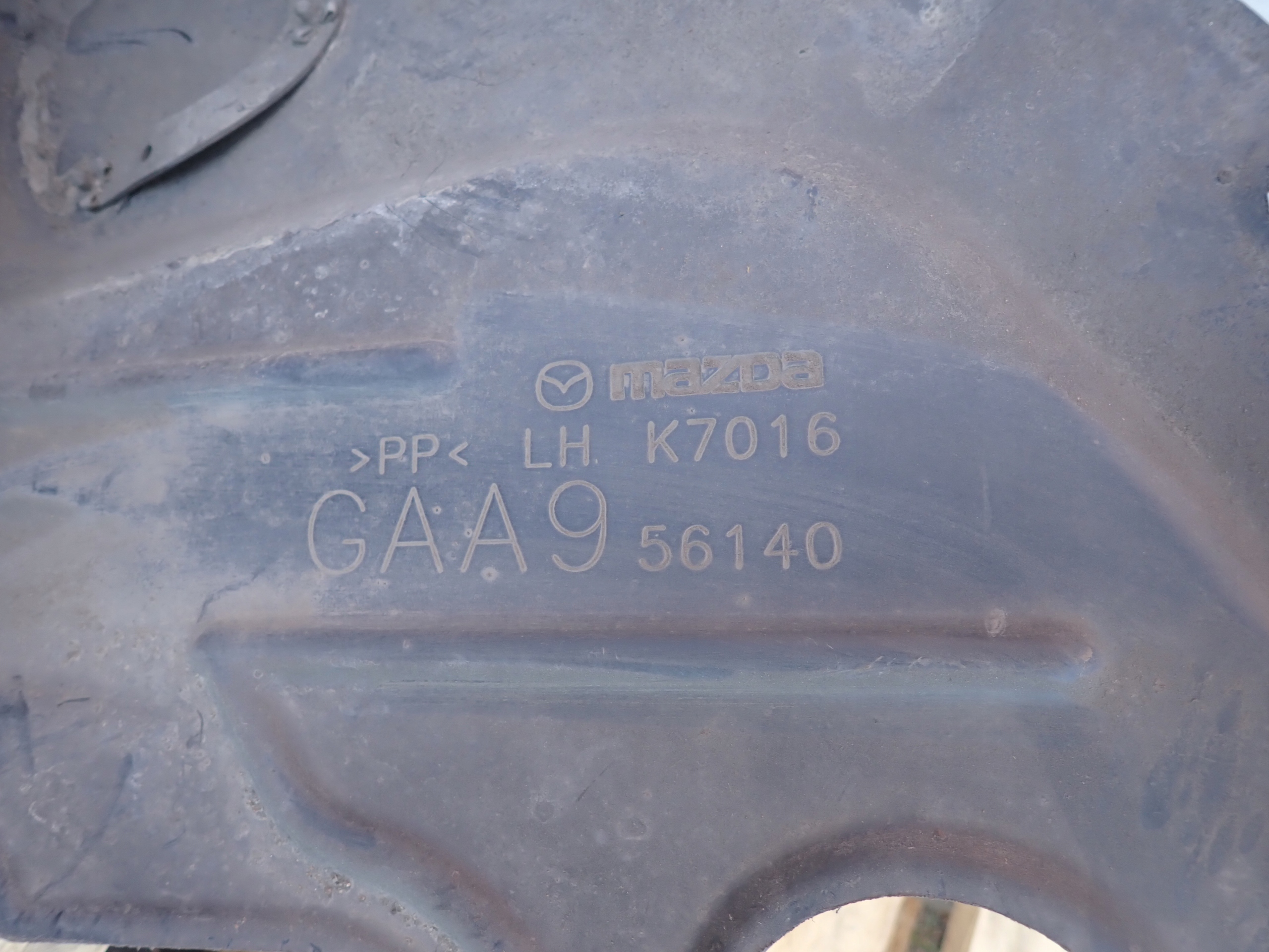 mudguard left front MAZDA 6 II GH GAA956140