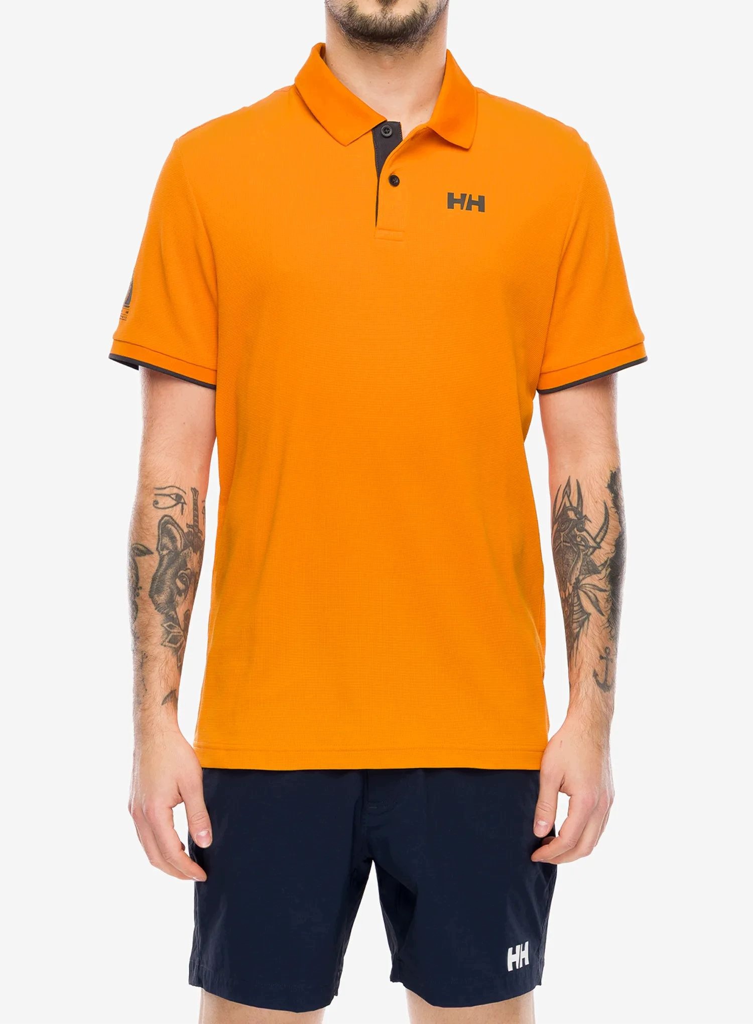 Polokošile Helly Hansen Ocean Polo 2.0 ignite orange XL