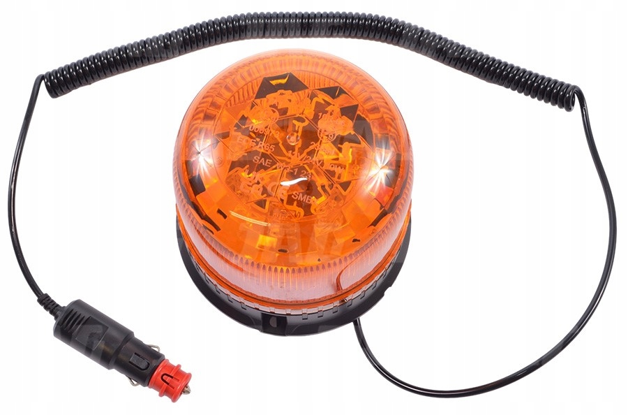 Blesková lampa, 16 Led, 12-24 V, , upevnění na magnet