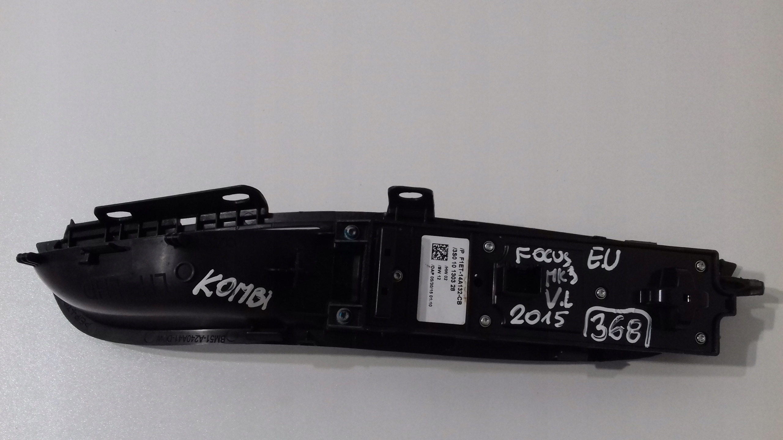 FORD FOCUS MK2 PANEL okna levý řidičů 2015R EU