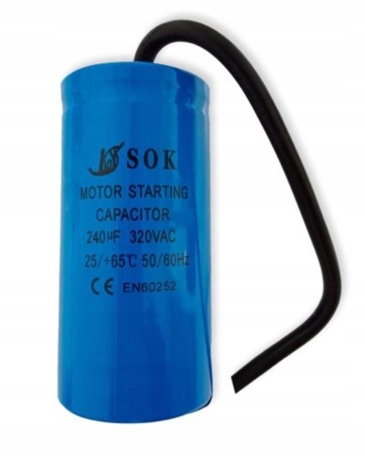 

Kondensator rozruchowy do silnika 240 uF