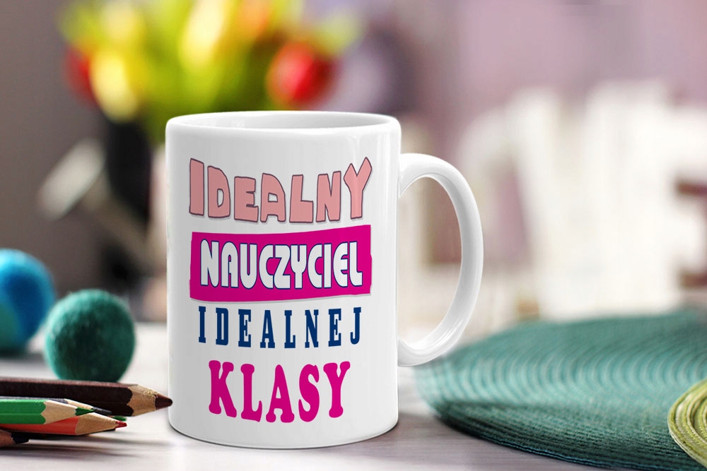 kubek wzory dla nauczyciela Pojemność 330 ml
