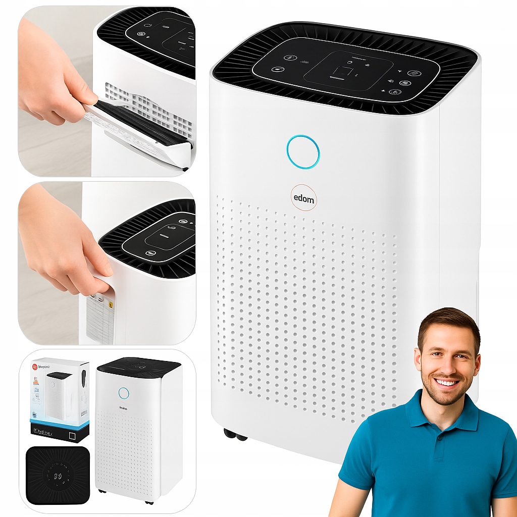 OP1210 Osuszacz powietrza 12l/24h biały 200W z jonizatorem