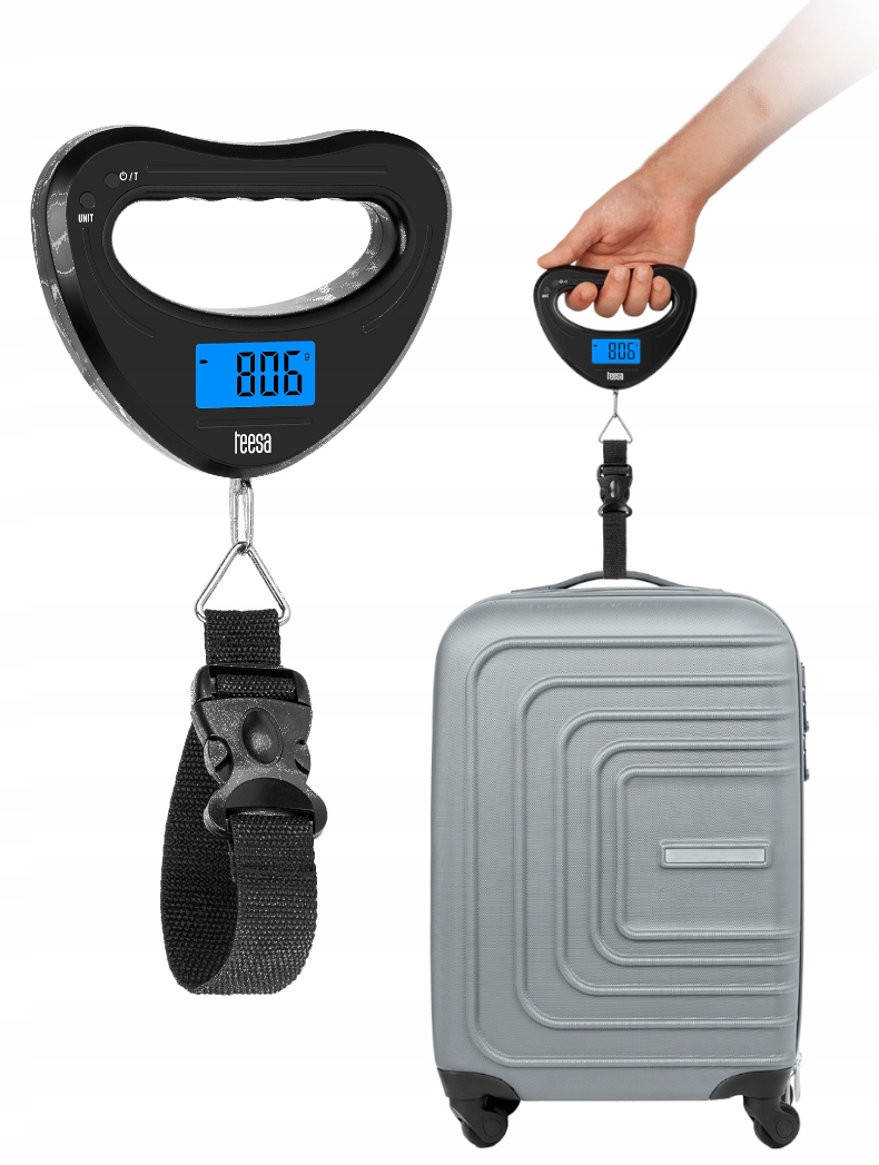 

Ręczna Waga Bagażowa Podróżna Z LCD Do Bagażu