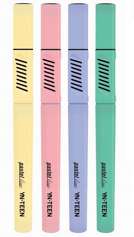 ZESTAW KOMPLET ZAKREŚLACZY PASTELOWYCH 4 szt