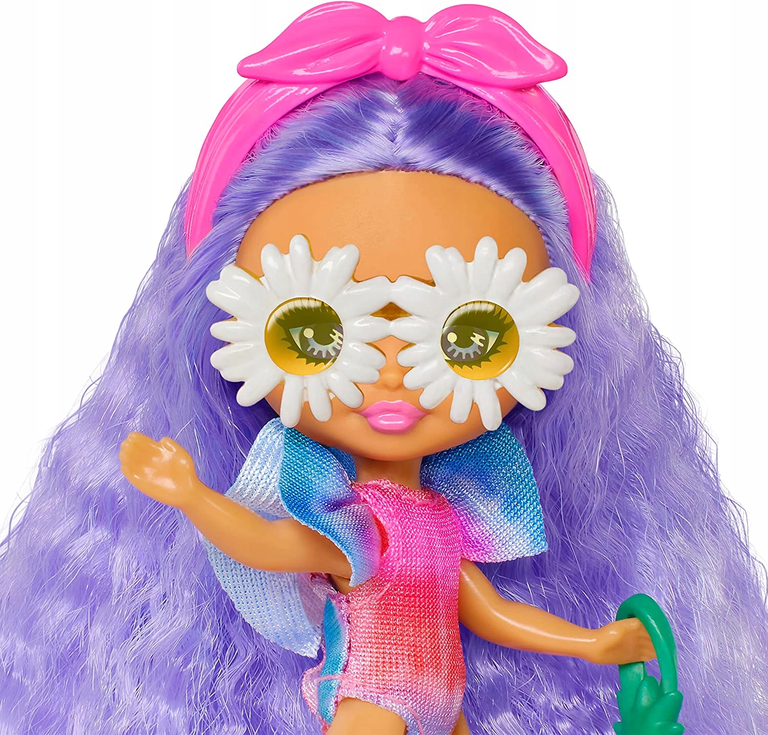 Barbie Extra Fly Mini Minis Lalka Plażowa HPN06 Seria Extra