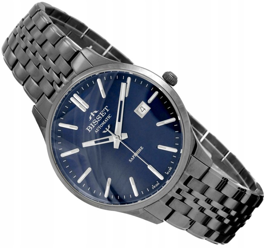 Švýcarské Pánské Hodinky Bisset BSMF37 Automat Premium Sellita SW200 40 mm