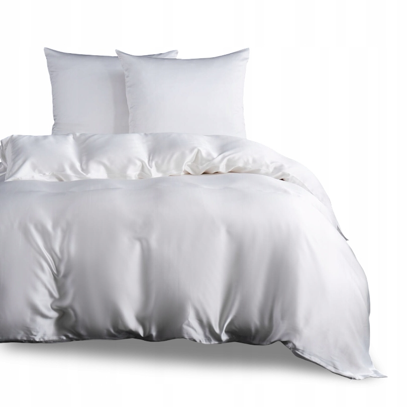 Posteľná Bielizeň hodvábna 220x200 morušový hodváb biela