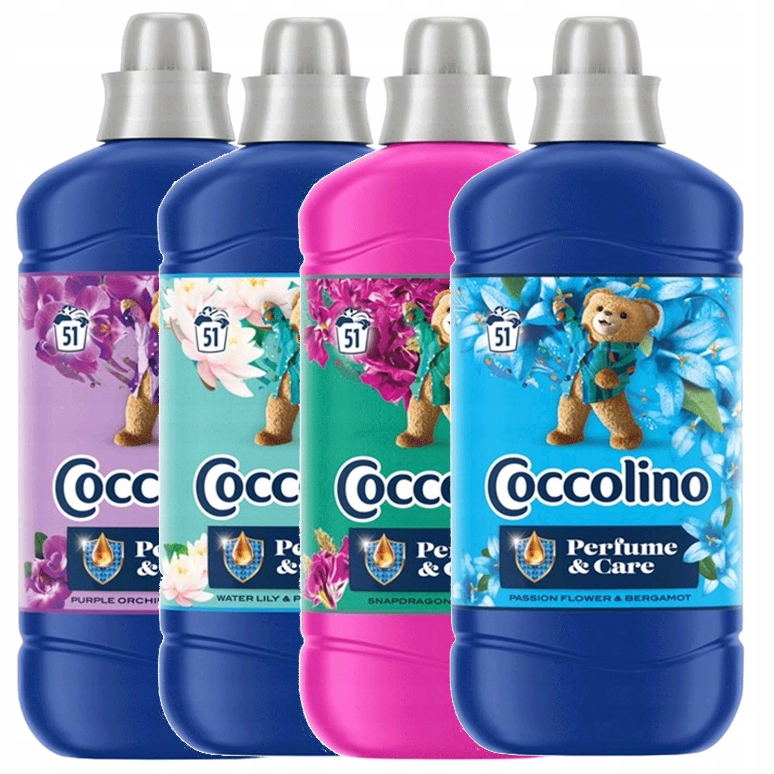 Levně Sada Coccolino Creations Blueberries & Snapdragon 1,275l x4 MIX 5,1l