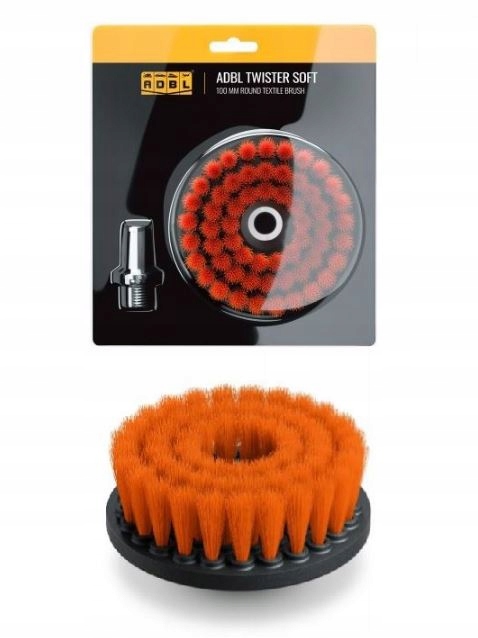 

Adbl Twister Soft 100mm szczotka do tapicerek