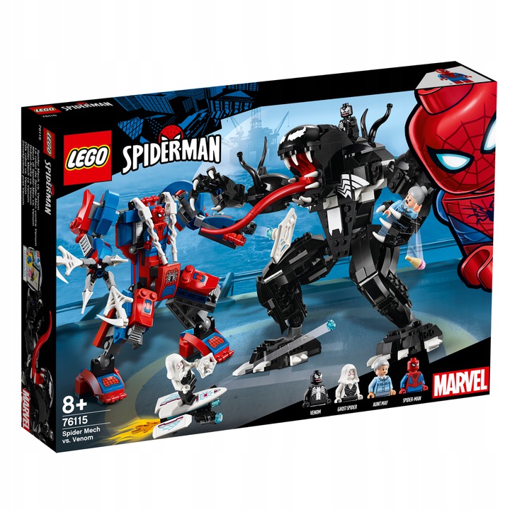 Lego Spiderman 76115 Pajęczy Mech kontra Venom