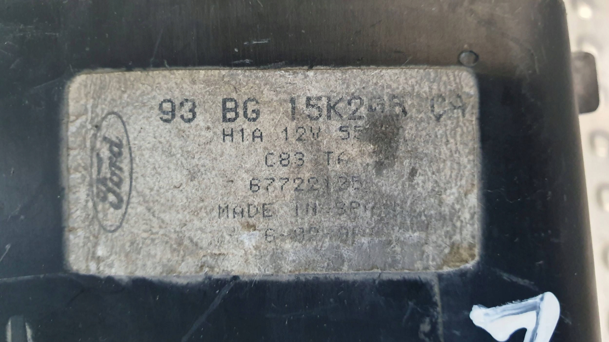 Nebelscheinwerfer rechts FORD MONDEO MK1 93