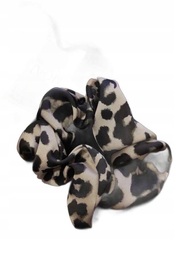 Elegantní Gumička Do Vlasů Vzor Panterka