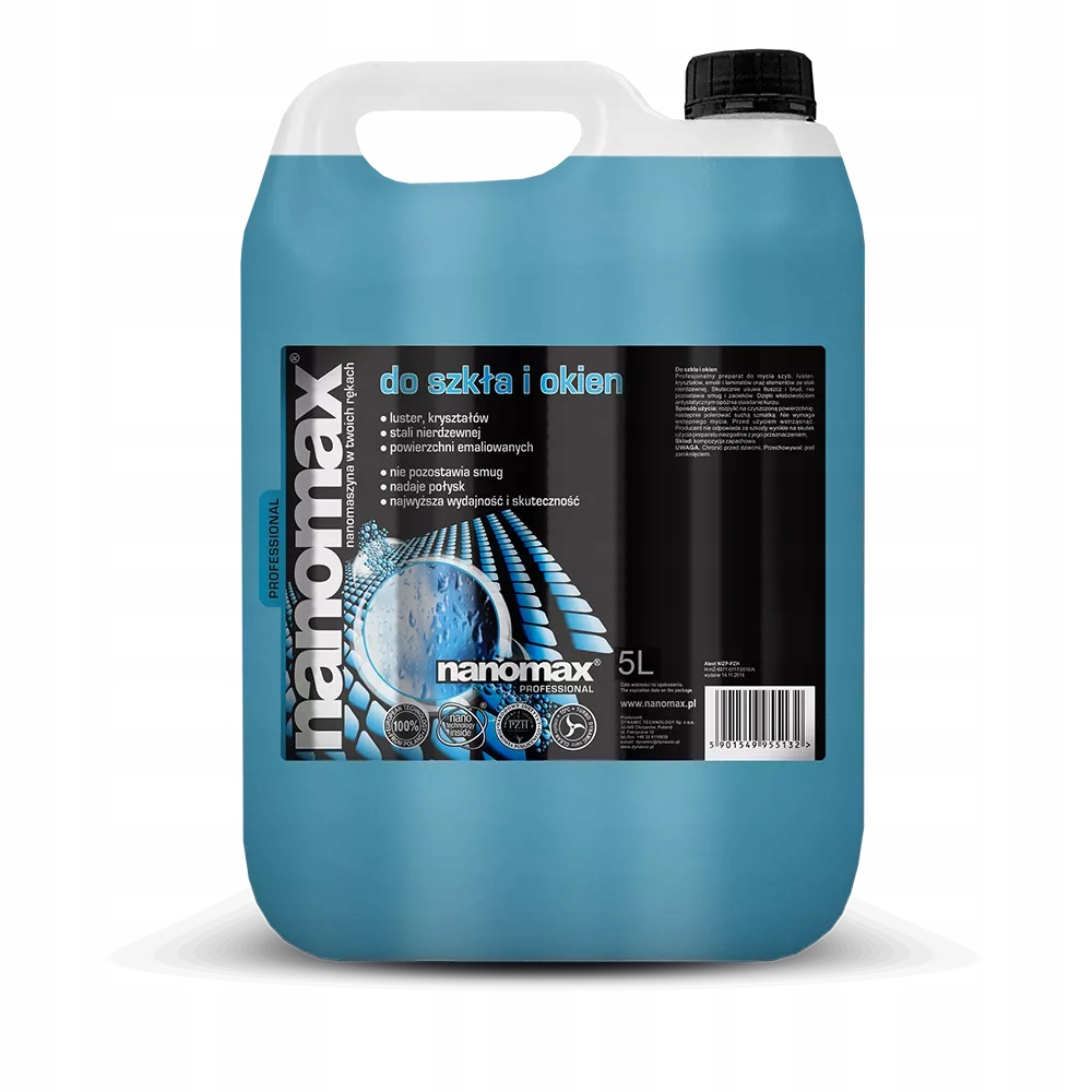 nanomax do szkła i okien - 5L