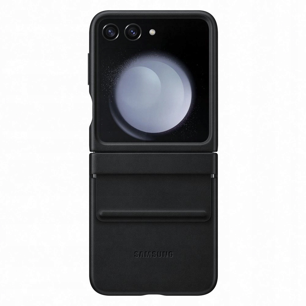 Samsung Puzdro Flap Eco-leather Puzdro Na Galaxy S Flipom 5 Ochrana Telefónu